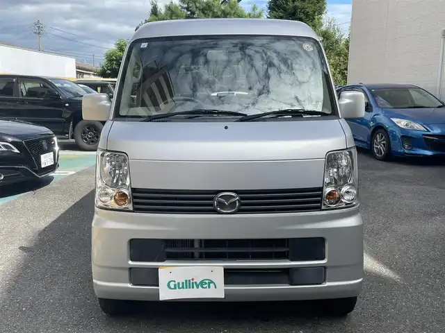マツダ スクラム ワゴン PXターボ 静岡県 2007(平19)年 8万km シルキーシルバーメタリック ワンオーナー/純正CDデッキ/前後ドライブレコーダー/左後イージークローザー/スペアキー/ヘッドライトレベライザー/保証書/取扱説明書/H22/24/26/28/30/       R2/4/5/6点検記録簿有