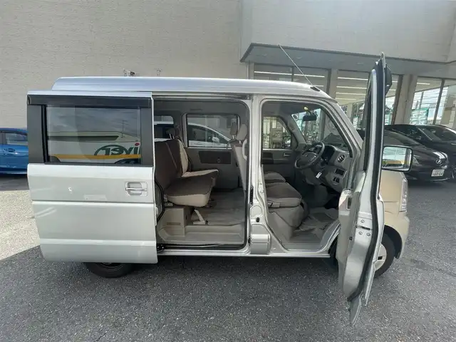 マツダ スクラム ワゴン PXターボ 静岡県 2007(平19)年 8万km シルキーシルバーメタリック ワンオーナー/純正CDデッキ/前後ドライブレコーダー/左後イージークローザー/スペアキー/ヘッドライトレベライザー/保証書/取扱説明書/H22/24/26/28/30/       R2/4/5/6点検記録簿有