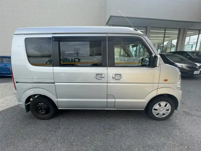 マツダ スクラム ワゴン PXターボ 静岡県 2007(平19)年 8万km シルキーシルバーメタリック ワンオーナー/純正CDデッキ/前後ドライブレコーダー/左後イージークローザー/スペアキー/ヘッドライトレベライザー/保証書/取扱説明書/H22/24/26/28/30/       R2/4/5/6点検記録簿有
