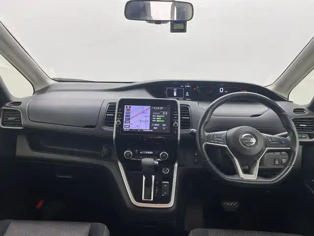 日産 セレナ ハイウェイスター G プロパイロットED 群馬県 2016(平28)年 8.8万km ブリリアントホワイトパール プロパイロット　純正９型ナビ　純正フリップダウンモニター　フルセグＴＶ　バックカメラ　アイドリングストップ　衝突被害軽減ブレーキ　レーンアシスト　ＬＥＤヘッドライト　ＥＴＣ　スマートキー　禁煙車