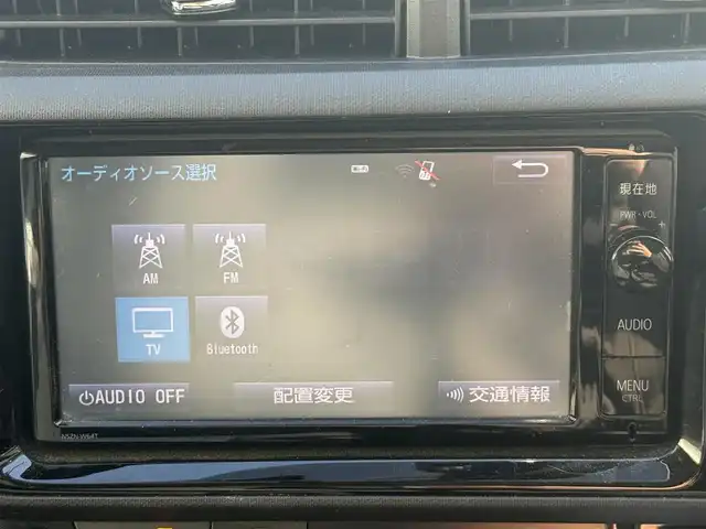 トヨタ アクア S 千葉県 2015(平27)年 13.4万km コバルトブルーメタリック 純正ナビ（ＦＭ／ＡＭ／ＣＤ／ＤＶＤ／ＢＴ）/フルセグＴＶ/バックカメラ/前席シートヒーター/オートライト/ビルトインＥＴＣ/プッシュスタート/スマートキー/ハロゲンライト/アイドリングストップ