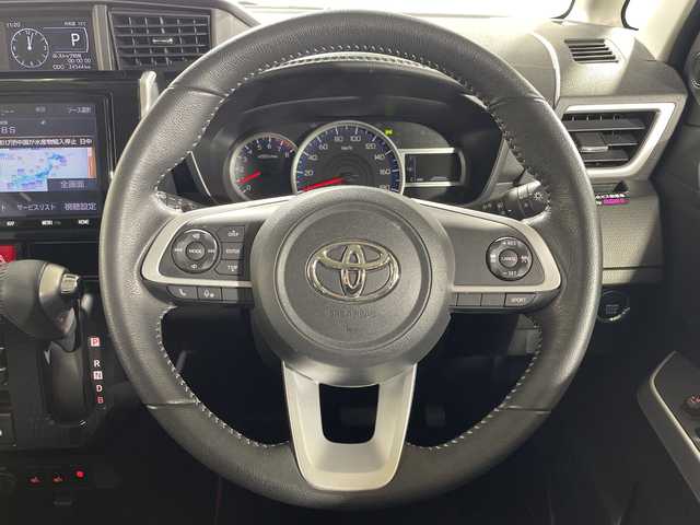 トヨタ ルーミー カスタムG－T 神奈川県 2022(令4)年 2.5万km パールホワイトⅢ 純正9インチSDナビ（NSZT-Y68T)/スマートアシスト/ターボ/ドライブレコーダー/衝突被害軽減システム/バックカメラ/アダプティブクルーズコントロール/両側パワースライドドア/横滑り防止装置/ETC/LEDヘッドライト/オートライト/ウィンカーミラー/電動格納ミラー/純正15インチAW/シートヒーター/シートリフター/プッシュスタート/スマートキー/フロアマット/スペアキー/取扱説明書