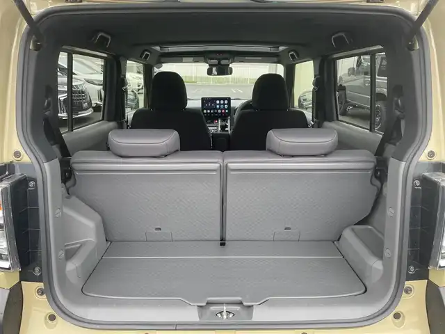 ダイハツ タフト G クロムベンチャー 福島県 2023(令5)年 0.1千km サンドベージュメタリック AIS検査済み/【2407008208】/10インチディスプレイオーディオ/15AW M29スティンガー　（バレルブラック）社外/マッドスター　ラジアル　A/T/1インチリフトアップキット（社外）/ダムド　littleD フェイスチェンジキット（タフト）社外/・フロントグリル/・フロントバンパー/・レターエンブレム（マットブラック）/フロントカメラ＋モニターセット（社外）/ステアリングスイッチ/電動格納ミラー/CURTルーフラック（社外）/イノー　ベースキャリア（社外）/社外パーツ取り付けあり