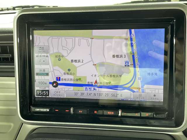 スズキ スペーシア HYBRID G 福岡県 2022(令4)年 3.2万km アーバンブラウンパールメタリック 社外メモリナビ/フルセグテレビ/バックカメラ/アイドリングストップ/ドアバイザー/プッシュスタート/ETC/両側スライドドア