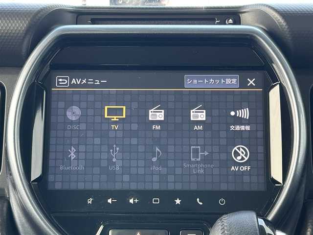 スズキ ハスラー Jスタイル ターボ 滋賀県 2021(令3)年 3.5万km デニムブルー ガンメタリック 2トーン ガソリン（ハイブリッド）/2WD(FF)/CVT/９インチ純正ナビ/(FM/AM/CD/DVD/フルセグ/Bluetooth)/ETC/前後ドライブレコーダー/全方位カメラ/バックカメラ/デュアルカメラブレーキサポート/踏み間違い防止アシスト	/レーンキープアシスト	/アダプティブクルーズコントロール/運転席・助手席シートヒーター/電動格納ミラー/アイドリングストップ/革巻きステアリング/ステアリングスイッチ/パドルシフト/オートライト/LEDヘッドライト/フロントフォグ/フルオートエアコン/プッシュスタート/スマートキー/スペアキー/純正フロアマット