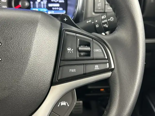スズキ ハスラー Jスタイル ターボ 愛知県 2021(令3)年 3.5万km デニムブルー ガンメタリック 2トーン ９インチ純正ナビ/(FM/AM/CD/DVD/フルセグ/Bluetooth)/前後ドライブレコーダー/全方位カメラ/バックカメラ/デュアルカメラブレーキサポート/踏み間違い防止アシスト	/レーンキープアシスト	/アダプティブクルーズコントロール/運転席・助手席シートヒーター/電動格納ミラー/アイドリングストップ/革巻きステアリング/ステアリングスイッチ/パドルシフト/オートライト/LEDヘッドライト/フロントフォグ/オートエアコン/プッシュスタート/ETC/スマートキー/スペアキー/純正フロアマット