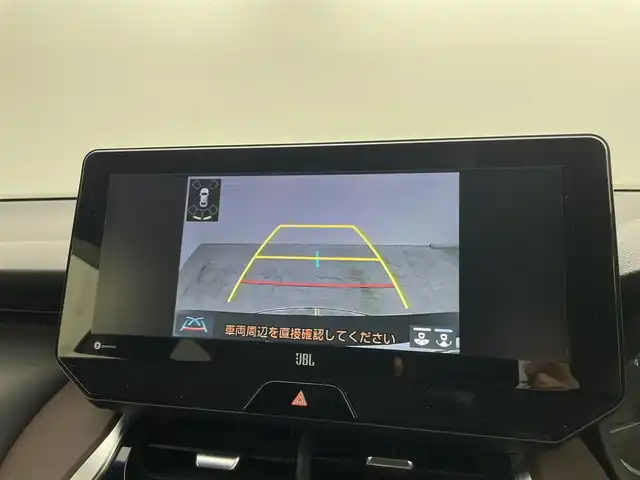 トヨタ ハリアー Z 岡山県 2022(令4)年 3.3万km プレシャスブラックパール 純正SDナビ/（BT/フルセグTV）/JBLサウンド/バックカメラ/デジタルインナーミラー/ハーフレザーシート/D席パワーシート/パワーバックドア/コーナーセンサー（前後）/トヨタセーフティセンス/純正フロアマット/純正ドアバイザー/オートホールド/ブラインドスポットモニター/ISOFIX/ステアリングスイッチ/ヘッドアップディスプレイ/チルトステアリング/シートリフター/取扱説明書/新車保証書/スマートキー×２