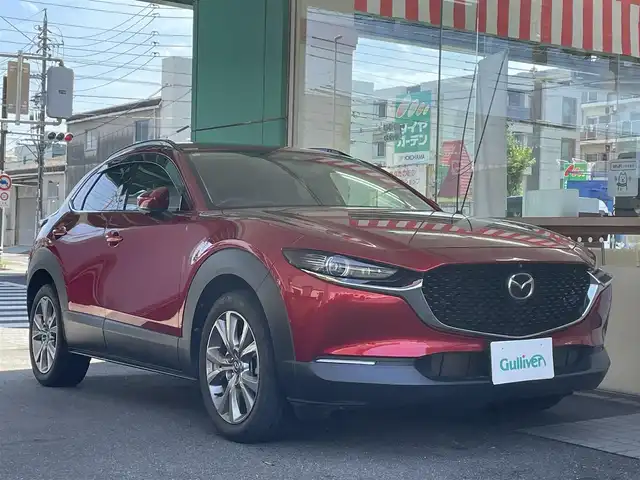 マツダ ＣＸ－３０ 20S プロアクティブツーリングセレ 愛知県 2021(令3)年 6.2万km ソウルレッドクリスタルM マツダコネクトナビ/DVD／Bluetooth／地デジTV/360°ビューカメラ/運転席パワーシート/前席シートヒーター/パワーバックドア/ヘッドアップディスプレイ/アダプティブLEDヘッドライト/シグネチャーLEDランプ/スマートブレーキサポート/・誤発進抑制制御/・レーダークルーズコントロール/・フロント＆リアパーキングセンサー/・車線逸脱警報システム/・レーンキープアシスト/・ブラインドスポットモニター/クルージングトラフィックサポート/純正18インチAW/アドバンスドキー