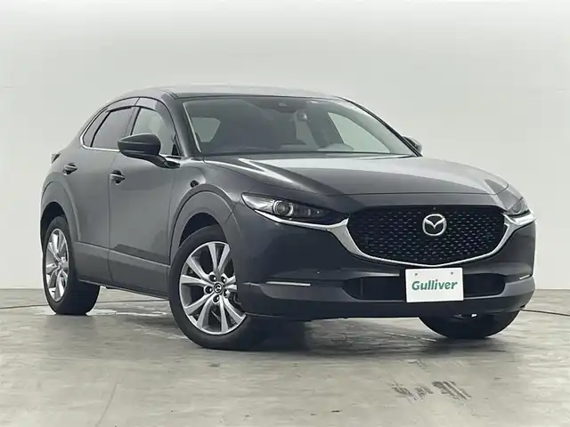 マツダ ＣＸ－３０ 20S プロアクティブツーリングセレ 福島県 2022(令4)年 1.9万km ジェットブラックマイカ プロアクティブセンス　/・車線逸脱警報/・ブラインドスポットモニター/・レーダークルーズコントロール/・衝突被害軽減システム/・誤発信抑制システム/・オートハイビーム/・ヘッドアップディスプレイ/純正ナビゲーション/【AM/FM/DVD/CD/Bluetooth/フルセグ】　/全方位カメラ　/電子パーキング　/・オートブレーキホールド　/革巻きステアリング　/・ステアリングスイッチ　/・チルトステアリング　/パワーシート　/プッシュスタート/・スマートキー/パワーシート/・シートヒーター/電動リアゲート/LEDライト/・オートライト/純正フロアマット/ウィンカーミラー/取扱説明書