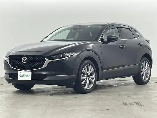 マツダ ＣＸ－３０ 20S プロアクティブツーリングセレ 福島県 2022(令4)年 1.9万km ジェットブラックマイカ プロアクティブセンス　/・車線逸脱警報/・ブラインドスポットモニター/・レーダークルーズコントロール/・衝突被害軽減システム/・誤発信抑制システム/・オートハイビーム/・ヘッドアップディスプレイ/純正ナビゲーション/【AM/FM/DVD/CD/Bluetooth/フルセグ】　/全方位カメラ　/電子パーキング　/・オートブレーキホールド　/革巻きステアリング　/・ステアリングスイッチ　/・チルトステアリング　/パワーシート　/プッシュスタート/・スマートキー/パワーシート/・シートヒーター/電動リアゲート/LEDライト/・オートライト/純正フロアマット/ウィンカーミラー/取扱説明書