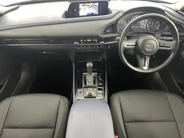 マツダ ＣＸ－３０ 20S プロアクティブツーリングセレ 福島県 2022(令4)年 1.9万km ジェットブラックマイカ プロアクティブセンス　/・車線逸脱警報/・ブラインドスポットモニター/・レーダークルーズコントロール/・衝突被害軽減システム/・誤発信抑制システム/・オートハイビーム/・ヘッドアップディスプレイ/純正ナビゲーション/【AM/FM/DVD/CD/Bluetooth/フルセグ】　/全方位カメラ　/電子パーキング　/・オートブレーキホールド　/革巻きステアリング　/・ステアリングスイッチ　/・チルトステアリング　/パワーシート　/プッシュスタート/・スマートキー/パワーシート/・シートヒーター/電動リアゲート/LEDライト/・オートライト/純正フロアマット/ウィンカーミラー/取扱説明書