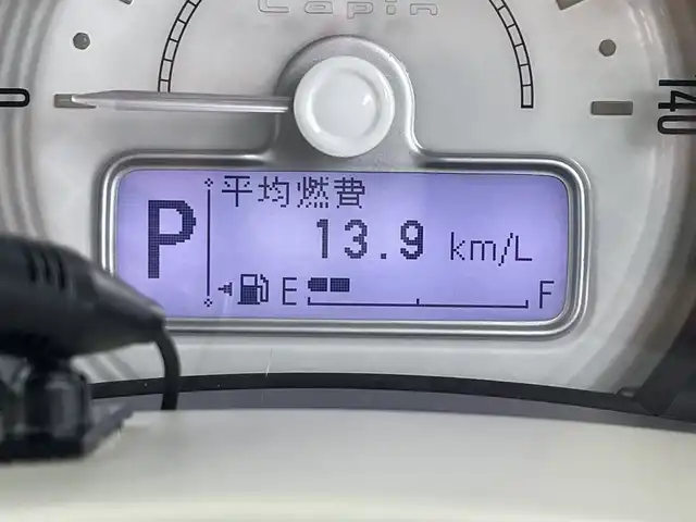 スズキ ラパン X 宮城県 2017(平29)年 4.7万km シフォンアイボリーメタリック パナソニックナビ/全方位カメラ/フルセグTV/Bluetoothオーディオ/HIDヘッドライト/純正14インチAW/純正ルーフラック/衝突軽減ブレーキ/シートヒーター/ETC/ドライブレコーダー/ステアリングスイッチ/スマートキー×２/禁煙車