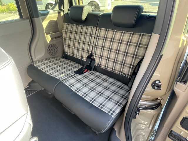 ホンダ Ｎ ＢＯＸ JOY ターボ 岩手県 2025(令7)年 0.1千km ベージュ AIS検査済み/【2507005138】/禁煙車/LEDヘッドライト/オートライト/両側パワスラ/ハーフレザーシート/スマートキー/USB入力端子/シートヒーター/AAC/障害物センサー/盗難防止装置/オートマチックハイビーム/踏み間違い防止/レーンキープアシスト/横滑り防止/衝突被害軽減ブレーキ/オートクルーズコントロール/マッドスター　ラジアル　A/T （社外）/ダムド　Angieフェイスチェンジキット（社外）/社外パーツ取付有