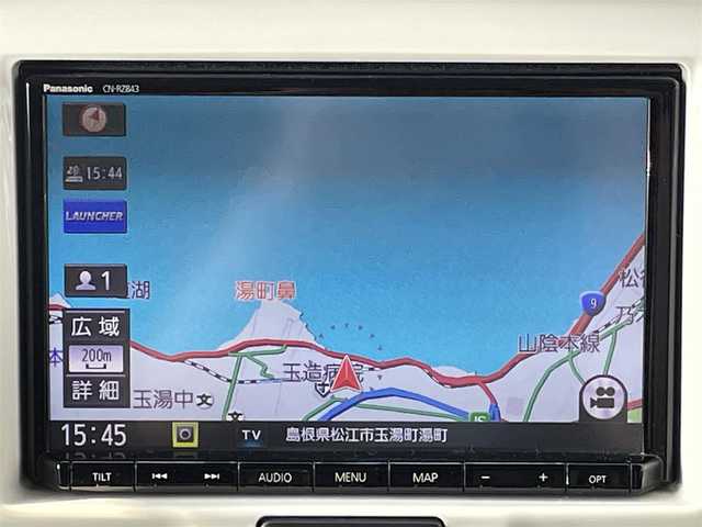 スズキ ハスラー ワンダラー 島根県 2019(令1)年 8.1万km ブルーイッシュブラックパール3/ウッディブラウン2トーンルーフ 登録時走行距離80303km/純正8インチナビ/フルセグテレビ/全周囲カメラ/デュアルカメラブレーキサポート/レーンキープアシスト/ハーフレザーシート/前席シートヒーター/プッシュスタート/スマートキー/HID/オートライト/フォグランプ/ルーフレール