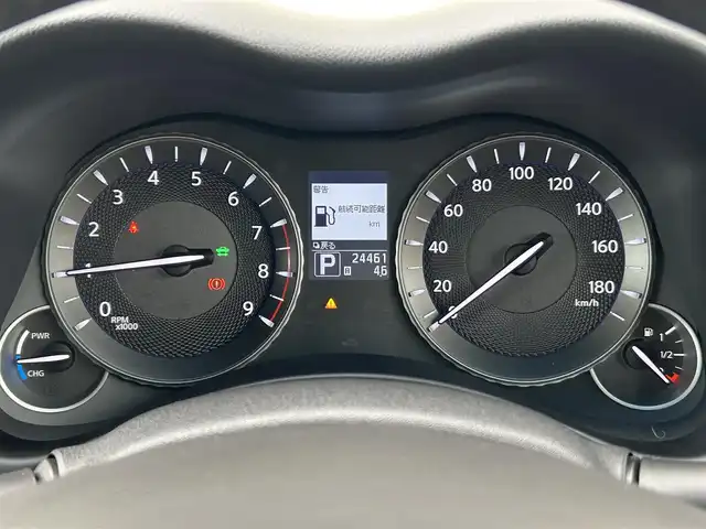 日産 フーガ ハイブリッド 茨城県 2014(平26)年 2.5万km エターナルスノーホワイト 純正メーカーHDDナビ/　フルセグ/AM/FM/CD/DVD/バックカメラ/パワーバックドア/黒革シート/前席シートヒーター/前席エアシート/ビルトインETC/前方ドライブレコーダー/パワシート/クルーズコントロール/クリアランソナー/純正フロアマット/純正ドアバイザー/プッシュスタート/スペアキー
