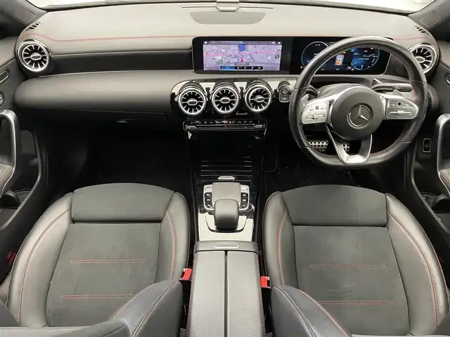 メルセデス・ベンツ ＣＬＡ２００ｄ AMGライン 滋賀県 2020(令2)年 7.5万km ポーラホワイト 純正ナビ/・Bluetooth/USB/フルセグ/バックカメラ/ブラインドスポットモニター/ハーフレザーシート/シートヒーター/パワーシート/追従クルーズコントロール/純正LEDヘッドライト/パドルシフト/プッシュスタート/ステアリングリモコン/前後ドラレコ
