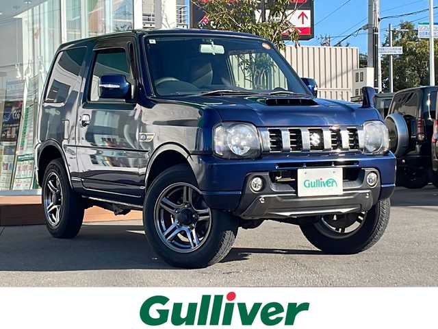 スズキ ジムニー ランドベンチャー 道央・札幌 2016(平28)年 3.8万km ノクターンブルーパール ・４WD/・社外ナビ/　CD＆BT＆USB＆TV/・社外エンジンスターター/・ハーフレザーシート/・ミラーヒーター/・シートヒーター/・電動格納ミラー/・ETC/・背面タイヤ/・背面タイヤカバー/・純正フロアマット/・ドアバイザー/・ウィンカーミラー/・リモコンキー/・フォグライト/・ウィンカーミラー/・スペアキー