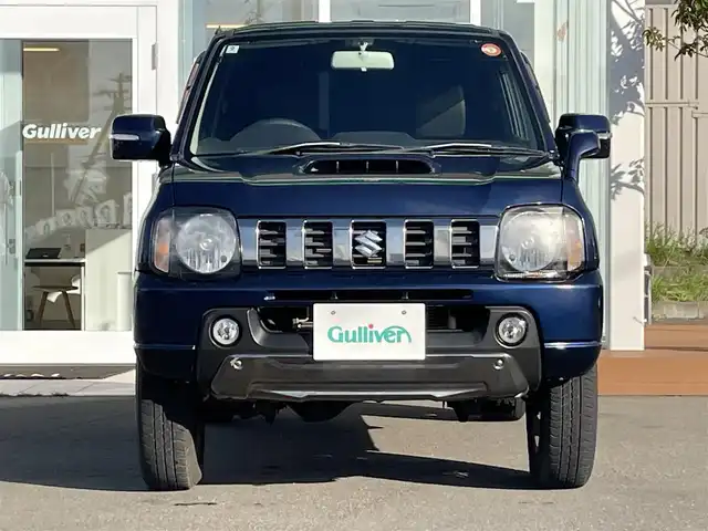 スズキ ジムニー ランドベンチャー 道央・札幌 2016(平28)年 3.8万km ノクターンブルーパール ・４WD/・社外ナビ/　CD＆BT＆USB＆TV/・社外エンジンスターター/・ハーフレザーシート/・ミラーヒーター/・シートヒーター/・電動格納ミラー/・ETC/・背面タイヤ/・背面タイヤカバー/・純正フロアマット/・ドアバイザー/・ウィンカーミラー/・リモコンキー/・フォグライト/・ウィンカーミラー/・スペアキー