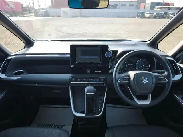 スズキ ランディ ハイブリッドG 富山県 2022(令4)年 5.6万km ホワイトパールクリスタルシャイン 〇純正ナビ/〇フルセグTV/〇バックカメラ/〇11.6インチフリップダウンモニター/〇両側パワースライドドア/〇ビルトインETC/〇前後ドラレコ/〇コーナーセンサー/〇セーフティセンス/〇革巻きステアリング/〇シートヒーター/〇左右独立温度調整オートエアコン/〇純正16インチアルミ/〇スマートキー/〇禁煙車