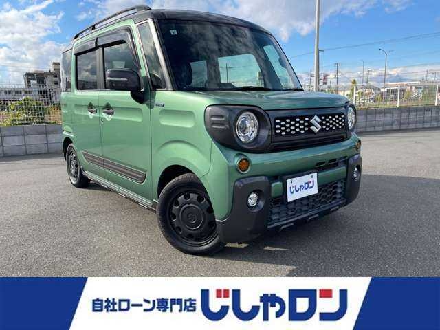 スズキ スペーシア ギア HYBRID XZ 大阪府 2019(令1)年 7.3万km ツールグリーンパールメタリック/ガンメタリック2トーンルーフ ”(株)IDOMが運営する【じしゃロン堺店】の自社ローン専用車両になります。/こちらは現金またはオートローンご利用時の価格です。自社ローンご希望の方は別途その旨お申付け下さい”