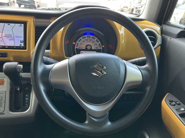 スズキ ハスラー G 京都府 2018(平30)年 2.4万km アクティブイエロー/ブラック2トーンルーフ ワンオーナー/純正ナビ/・ワンセグTV/CD/AM/FM/・バックカメラ/ドライブレコーダー前後/ETC/プッシュスタート/シートヒーター/アイドリングストップ/電格ミラー/衝突軽減/横滑り防止/純正ドアバイザー/純正フロアマット/保証書/取説/スマートキースペア×１