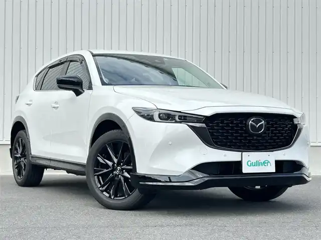 マツダ ＣＸ－５ 20S ブラックトーンED 群馬県 2022(令4)年 2.3万km ロジウムホワイトプレミアムメタリック 純正SDマツダコネクトナビ/AM/FM/CD/Bluetooth/USB/アップルカープレイ/フルセグTV/全周囲モニター/ハーフレザーシート/D/N席シートヒーター/革巻きステアリング/ハンドルヒーター/パドルシフト/アイドリングストップ/横滑り防止/コーナーセンサー/ヘッドアップディスプレイ/BSM(ブラインドスポットモニター)/RCTA(リア・クロス・トラフィック・アラート)/オートブレーキホールド/アドバイストスマートシティブレーキサポート/AT誤発信抑制装置/SBS（スマートブレーキサポート)/車線逸脱警報/レーンキープアシスト/ETC2.0/前後ドライブレコーダー/純正フロアマット/純正ドアバイザー/スマートキー/取扱説明書/保証書/スペアキー