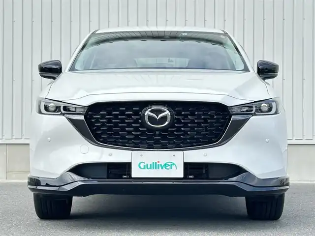 マツダ ＣＸ－５ 20S ブラックトーンED 群馬県 2022(令4)年 2.3万km ロジウムホワイトプレミアムメタリック 純正SDマツダコネクトナビ/AM/FM/CD/Bluetooth/USB/アップルカープレイ/フルセグTV/全周囲モニター/ハーフレザーシート/D/N席シートヒーター/革巻きステアリング/ハンドルヒーター/パドルシフト/アイドリングストップ/横滑り防止/コーナーセンサー/ヘッドアップディスプレイ/BSM(ブラインドスポットモニター)/RCTA(リア・クロス・トラフィック・アラート)/オートブレーキホールド/アドバイストスマートシティブレーキサポート/AT誤発信抑制装置/SBS（スマートブレーキサポート)/車線逸脱警報/レーンキープアシスト/ETC2.0/前後ドライブレコーダー/純正フロアマット/純正ドアバイザー/スマートキー/取扱説明書/保証書/スペアキー