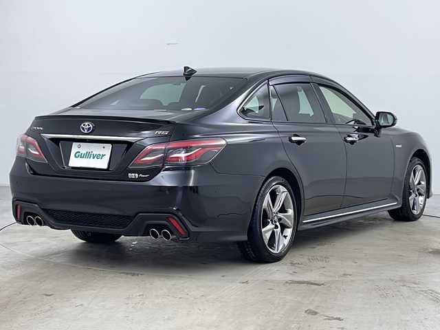トヨタ クラウン ハイブリッド RS アドバンス Four 道央・札幌 2019(令1)年 3.6万km プレシャスブラックパール ・4WD/・ワンオーナー/・純正ディスプレイオーディオ&TV&DVD&CD&BT/・全方位カメラ/・TSS/・LTA/・PCS/・BSM/・クリアランスソナー/・RCTA/・RCD/・パーキングサポート/・RSA/・ふらつき検知/・横滑り防止/・パークアシスト/・先行車発進お知らせ/・ヘッドアップディスプレイ/・アダプティブクルーズコントロール/・電動パーキングブレーキ/・ブレーキホールド/・レザーシート/・前席パワーシート/・前席シートヒーター/・前席ベンチレーション/・フロントワイパーデアイサー/・ドアミラーヒーター/・置くだけ充電/・オートライト/・LEDヘッドライト/・社外前後ドラレコ/・純正17インチAW付スタッドレス積込