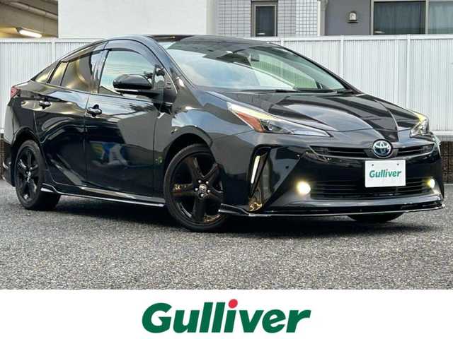 トヨタ プリウス S ツーリングセレ ブラックED 愛知県 2022(令4)年 1.9万km プレシャスブラックパール RSA/LTA/SET/RCTA/パーキングサポートブレーキ/社外エアロ（AIMGAIN）/HDMI/プリクラッシュセーフティ/BSM/ふらつき検知/EVモード/DRIVEモード/クリアランスソナー/ワンオーナー/フルセグテレビ/バックカメラ/クルーズコントロール/ドアバイザー/プッシュスタート/ETC/ナノイー
