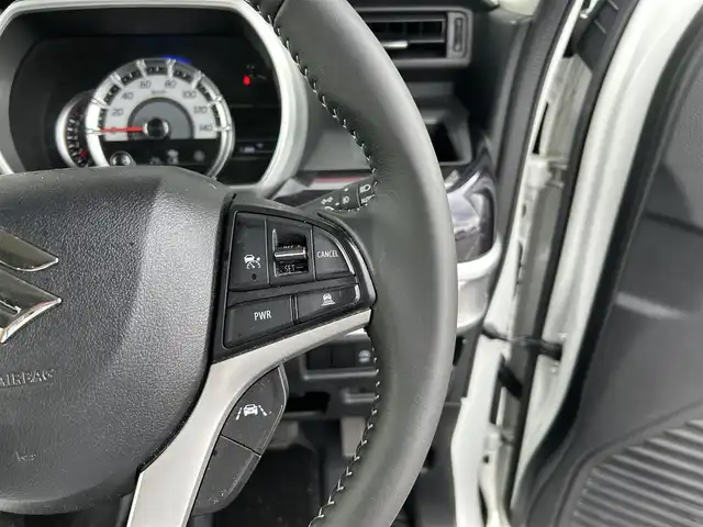 スズキ スペーシア カスタム HYBRID XS 栃木県 2022(令4)年 4.2万km ピュアホワイトパール/ブラック2トーン スズキセーフティサポート/純正メモリナビ/フルセグTV/DVD/Bluetooth/USB/バックカメラ/ETC/レーダークルーズコントロール/両側パワースライドドア/コーナーセンサー/ハーフレザーシート/シートヒーター/ヘッドアップディスプレイ/LEDオートライト/フォグランプ/リアサーキュレーター/ロールサンシェード