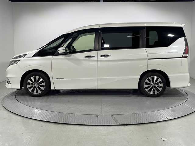日産 セレナ ハイウェイスター プロパイロットED 広島県 2016(平28)年 6.3万km ブリリアントホワイトパール 純正9型ナビ/純正フリップダウンモニター/プロパイロット/ハンズフリーオートスライドドア/エマージェンシーブレーキ/車線逸脱警報/前後コーナーセンサー/LEDヘッドランプ/オートライト/純正16インチAW/ETC