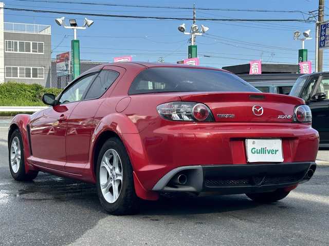 マツダ ＲＸ－８ タイプ E 愛知県 2005(平17)年 4.4万km ベロシティレッド 純正オーディオ/レザーステアリング/パドルシフト/クルーズコントロール/パワーシート/ETC