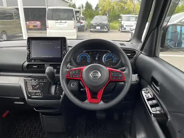 日産 ルークス HWS X プロパイロットED 青森県 2020(令2)年 5.3万km スパークリングレッドM ・4WD/・純正9インチナビ/・アラウンドビューモニター/・フルセグ/Bluetooth/・衝突軽減ブレーキ/・レーンキープアシスト/・レーダークルーズコントロール/・ドライブレコーダー/・スマートキー/・シートヒーター/・両側パワースライドドア/・オートマチックハイビーム/・純正LEDヘッドライト/・純正フォグ/・スペアキーあり/・純正14AW/・保証書・取説あり