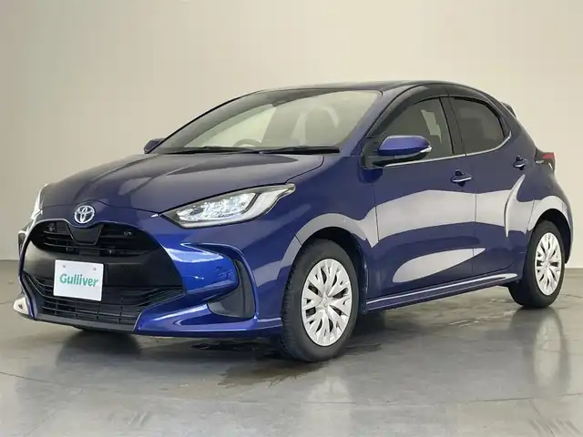 トヨタ ヤリス ハイブリッド Z 愛知県 2022(令4)年 1.7万km ダークブルーマイカM 純正８型ディスプレイオーディオ　ＢＳＭ　追従クルコン　禁煙　Bluetooth　セーフティセンス　ETC　ドラレコ　衝突軽減　バックカメラ　USB　コーナーセンサー　シートヒーター　LEDライト　nanoe-X　純正フロアマット　スマートキー　プッシュスタート