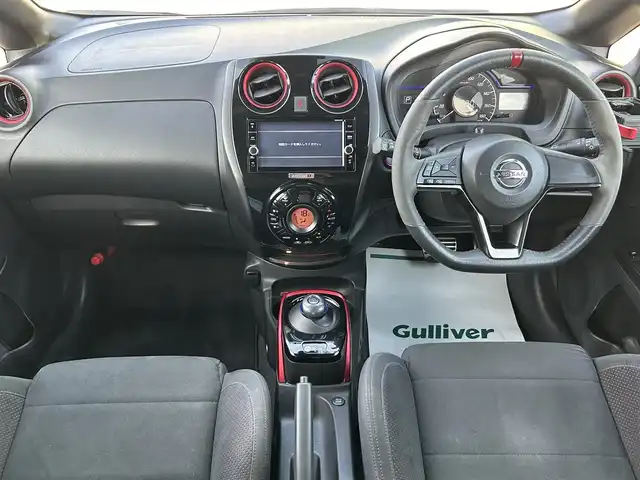 日産 ノート e－パワーニスモ S 兵庫県 2018(平30)年 6.2万km ブリリアントホワイトパール 純正SDナビ/フルセグテレビ/BTオーディオ/全方位カメラ/ETC/インテリジェントルームミラー/nismo専用シート/nismoフロアマット/純正16インチAW/LEDヘッドライト/フォグランプ/スマートキープッシュスタート