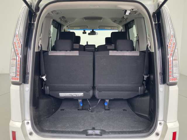 日産 セレナ ライダー Sハイブリッド 愛知県 2014(平26)年 7.7万km ブリリアントホワイトパール 純正ナビ/・Bluetooth/・CD/DVD/・HDMI/・フルセグテレビ/・SD音楽録音/純正フリップダウンモニター/前後ドライブレコーダー/クルーズコントロール/ビルトインETC/衝突軽減ブレーキ/レーンキープアシスト/バックカメラ/車高調