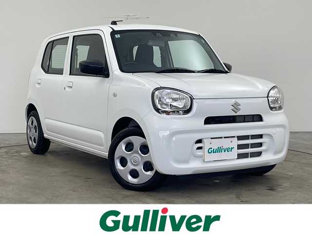 スズキ アルト L 秋田県 2024(令6)年 0.1万km スペリアホワイト ４WD/スズキセーフティサポート　/前席シートヒーター　/衝突被害軽減システム　/クリアランスソナー　/横滑り防止装置　/レーンキープアシスト　/アイドリングストップ　/ライトレベライザー　/純正フロアマット /リモコンキー/スペアキー有/コーナーセンサー/電格ミラー/取扱説明書/保証書