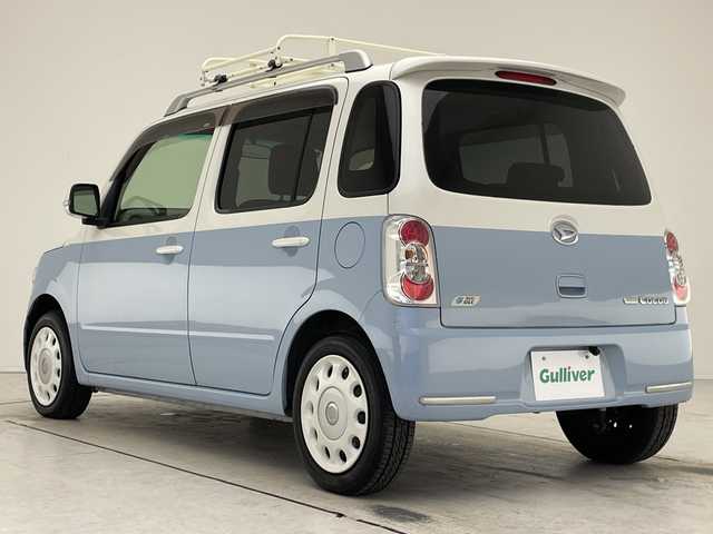 ダイハツ ミラ ココア プラスX スペシャルコーデ 愛知県 2014(平26)年 5.6万km パールホワイトⅢ/ミストブルーマイカメタリック 2トーン 純正ナビ/ルーフレール/ルーフキャリア/バックカメラ/ＥＴＣ/純正フロアマット/アイドリングストップ/ドアバイザー/電動格納ミラー