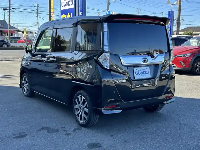 トヨタ タンク カスタムG－T 群馬県 2018(平30)年 8.5万km ブラックマイカメタリック (株)IDOMが運営する【じしゃロン伊勢崎店】の自社ローン対象車両になります。こちらは現金ご利用時の価格です。/自社ローンご希望の方は別途その旨お申付け下さい。/ターボ/9型アルパインナビ/CD/DVD/BlueTooth/SD/フルセグＴＶ/バックカメラ/衝突軽減ブレーキ/レーンキープアシスト/ＬＥＤヘッドライト/ドライブレコーダー/両側パワースライドドア/クルーズコントロール/ステアリングリモコン/オートライト/純正15インチアルミ