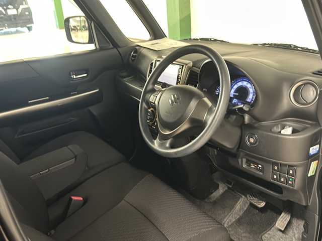 スズキ スペーシア カスタム Z 熊本県 2017(平29)年 4.6万km ムーンライトバイオレットPM /社外ナビ/（AM/FM/CD/DVD/Bluetooth/フルセグTV）//ビルトインETC//シートヒーター//パワースライドドア//AAC//ドアバイザー//ISOFIX//純正フロアマット//スペアキー//電格ミラー//プッシュスタート//スマートキー//スペアキー