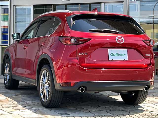マツダ ＣＸ－５ XD エクスクルーシブモード 静岡県 2021(令3)年 4.8万km ソウルレッドクリスタルM 【主要装備】/純正ナビ（Apple Car Play Android Auto　USB　フルセグTV）/アダプティブクルーズコントロール/ＥＴＣ車載器　/シートヒーター（運転席＋助手席）/全方位カメラ　/サンルーフ　/コーナーセンサー　/レーンアシスト　/盗難防止装置　/オートライト　/ドライブレコーダー　/パワーシート/LEDヘッドライト/オートライト/オートハイビーム/純正フロアマット/ルーフレール