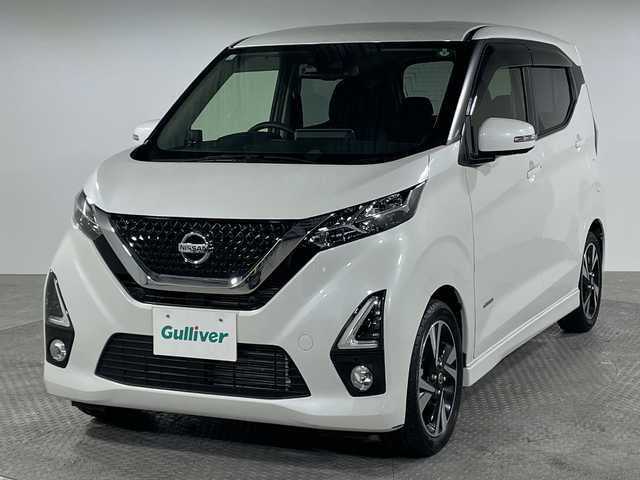 日産 デイズ HWS G ターボ プロパイロットED 神奈川県 2019(令1)年 2万km ホワイトパール 純正9インチメモリーナビ/　(CD/DVD/BT/MSV/USB/TV)/アラウンドビューモニター/バックカメラ/純正15インチAW/純正ドライブレコーダー/プロパイロット/ヘッドライトレベライザー/フォグランプ/電動パーキングブレーキ/スマートキー/リアコーナーセンサー/ETC/取扱説明書/保証書