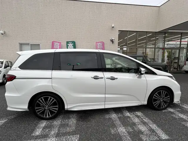 ホンダ オデッセイ アブソルート・EXホンダセンジング 大阪府 2016(平28)年 2.4万km パール DVDナビ/バックカメラ/ウィンカーミラー/クルーズコントロール/プッシュスタート/両側パワースライドドア/ETC