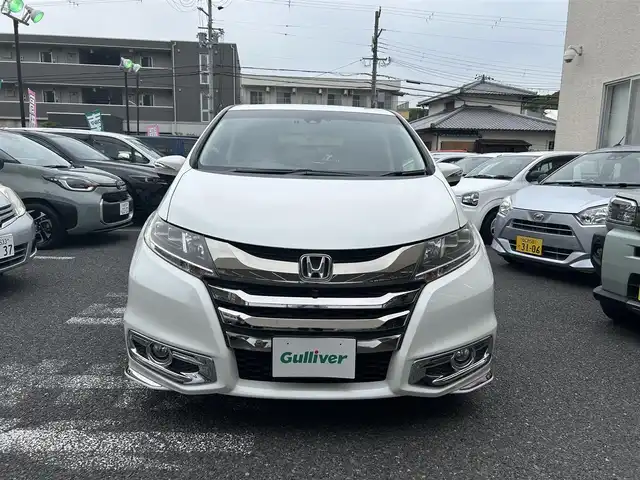 ホンダ オデッセイ アブソルート・EXホンダセンジング 大阪府 2016(平28)年 2.4万km パール DVDナビ/バックカメラ/ウィンカーミラー/クルーズコントロール/プッシュスタート/両側パワースライドドア/ETC