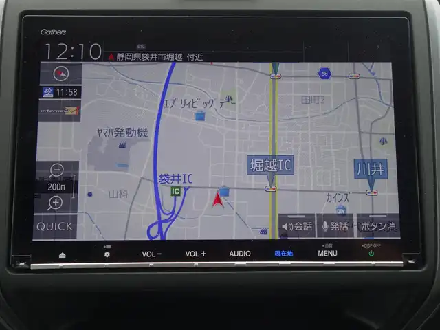ホンダ フリード ハイブリット G ホンダセンシング 静岡県 2019(平31)年 5.3万km プレミアムスパークルブラックパール ワンオーナー／禁煙車/Sパッケージ/　・15インチアルミホイル/　・革巻きステアリングホイル/　・ブラック木目調インパネ加飾/　・ブラックプライムスムース／ファブリックコンビシート/　・シートバックアッパーポケット（前席）/ホンダセンシング/　・衝突軽減ブレーキ/　・歩行者事故低減ステアリング/　・アダクティブクルーズコントロール/　・車線維持支援システム/　・路外逸脱抑制機能/　・誤発進抑制機能/　・先行車発進のお知らせ機能/　・標識認識機能/Gathers 9インチナビ/　CD/DVD/SD/BT/フルセグTV/バックカメラ/ビルトインETC/両側パワースライドドア/スマートキー／プッシュスタート/純正フロアマット／ドアバイザー/取扱説明書／保証書