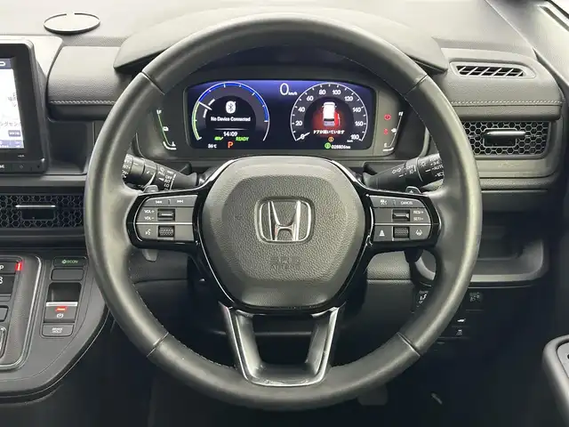 ホンダ ステップワゴン スパーダ eHEV 岡山県 2023(令5)年 2.9万km トワイライトミストブラックパール 純正８インチナビ/（CD/DVD/BT/USB/フルセグ）/衝突軽減ブレーキ/両側電動スライド/追従型クルーズコントロール/ビルトインＥＴＣ/シートヒーター（前席・中席）/ＬＥＤヘッドライト/オートハイビーム/オートライト/コーナーセンサー（前・後）/プッシュスタート/スマートキー×１/アイドリングストップ/レーンキープアシスト/純正16インチAW/踏み間違い防止/オートブレーキホールド/ブラインドスポットモニター/ISOFIX/後席サンシェイド/ステアリングスイッチ/チルトステアリング/シートリフター/シートバックテーブル/ウインカーミラー/バックカメラ/ドライブレコーダー（前・後）/デジタルインナーミラー/電動リアゲート