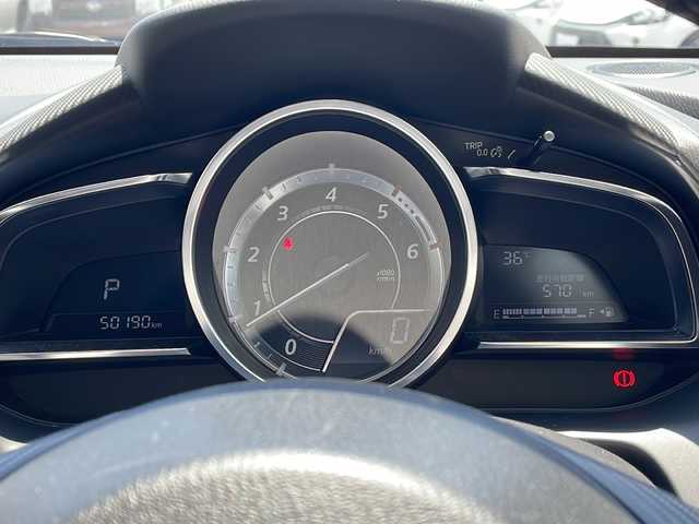 マツダ デミオ XD ブラックレザーリミテッド 静岡県 2016(平28)年 5.1万km ブルーリフレックスマイカ マツダコネクトナビ/地デジTV/純正CD/DVD/Bluetooth/バックカメラ/オートエグゼ/　 センターフロアーバー/VOLKレーシング/　 16インチAW/ブラックレザーシート/ブラインドスポットモニター/クルーズコントロール/レーンキープアシスト/ヘッドアップディスプレイ/シートヒーター/スマートキー/LEDヘッドライト