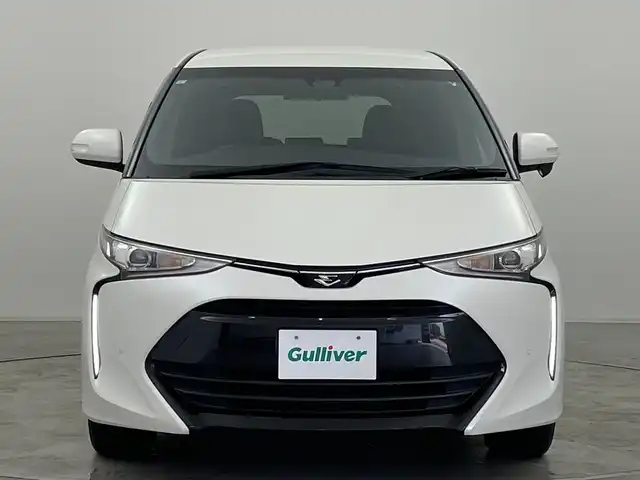 トヨタ エスティマ アエラス プレミアム 群馬県 2017(平29)年 7.7万km ホワイトパールクリスタルシャイン 純正１０型ナビ　純正１２型後席モニター　バックカメラ　衝突被害軽減ブレーキ　両側電動スライド　クルーズコントロール　パワーシート　オットマン　ハーフレザーシート　ＥＴＣ２．０　スマートキー　禁煙車