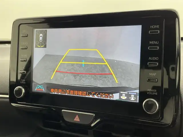 トヨタ ヤリスクロス ハイブリッド Z 群馬県 2023(令5)年 1.5万km ブラックマイカ 純正ナビ　バックカメラ　追従式クルーズコントロール　レーンアシスト　ＢＳＭ　アイドリングストップ　衝突軽減システム　シートヒーター　ステアリングヒーター　リアトラフィックアラート　禁煙車