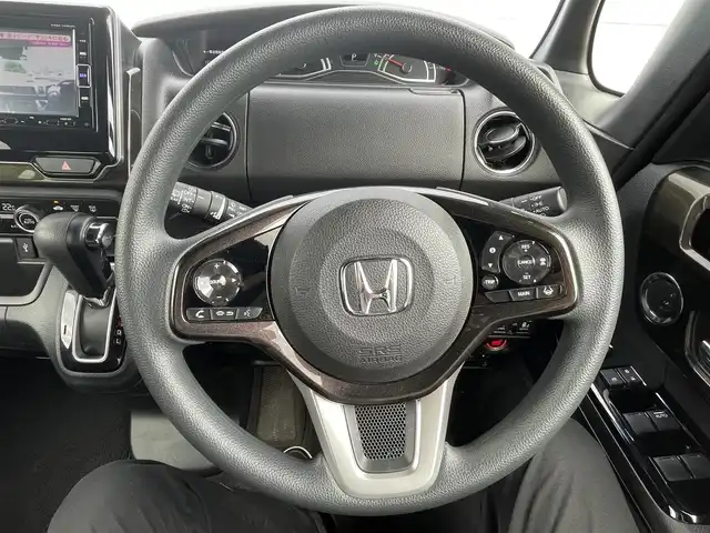 ホンダ Ｎ ＢＯＸ カスタム G EX ホンダセンシング 千葉県 2019(令1)年 4.5万km クリスタルブラックパール ホンダセンシング/　衝突軽減ブレーキ/レーンキープアシスト/　レーダークルーズコントロール/オートハイビーム/　誤発進/誤後進抑制/先行車発進お知らせ/純正ナビ(VXM-194VFi)/　フルセグ/BT/DVD/CD/USB/バックカメラ/ステアリングスイッチ/ETC/両側パワースライドドア/LEDヘッドライト/オートライト/フォグライト/スマートキー/プッシュスタート/純正14インチAW/純正フロアマット